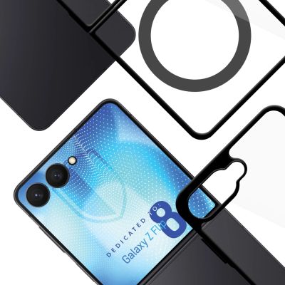 11. Etui 3mk Satin Armor Case+ Flip na Samsung Galaxy Z Flip 8 - przezroczyste