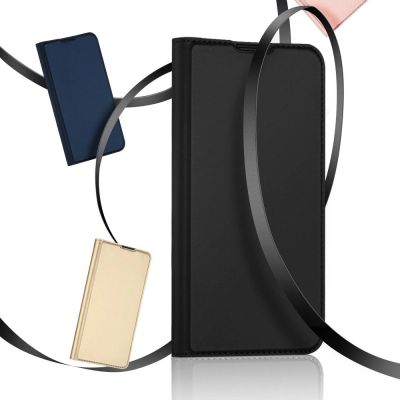 17. Dux Ducis Skin Pro kabura etui pokrowiec z klapką Samsung Galaxy A03s niebieski