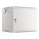 Szafa instalacyjna Rack wisząca 19" 9U 600x450 szara drzwi metalowe LANBERG (Flat Pack)
