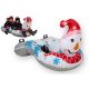 25. ŚLIZG SANKI DMUCHANE 2 OSOBOWE SNOWMAN 138x74x80CM