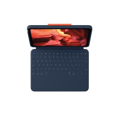 14. Logitech 920-011191 klawiatura do urządzeń mobilnych Smart Connector Niebieski