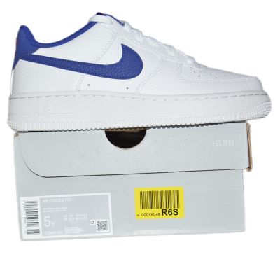 15. Buty damskie Nike Air Force 1 White/Deep royal blue - CT3839-101