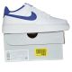 15. Buty damskie Nike Air Force 1 White/Deep royal blue - CT3839-101