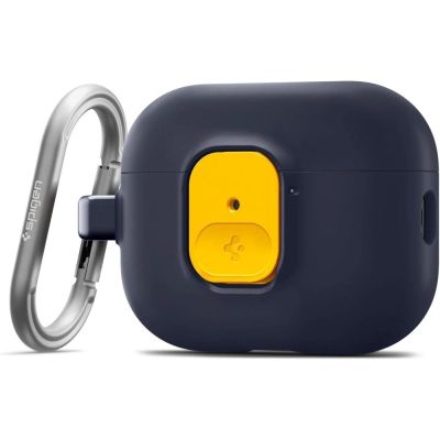 Etui Spigen Nano Pop na AirPods Pro 3 - granatowo-żółte