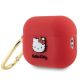 3. Etui Hello Kitty Silicone 3D Kitty Head na AirPods Pro 2 (2022/2023) - fuksjowe