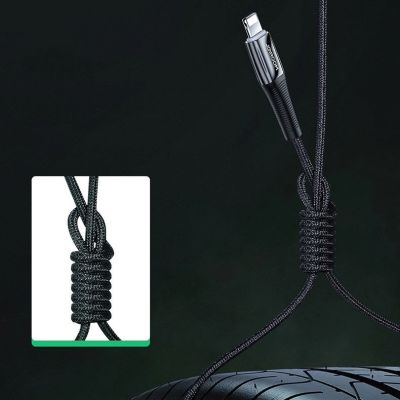 7. Kabel Joyroom S-1224K2 USB-C / Lightning PD 20W 2.4A 1.2m - czerwony