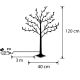 6. DRZEWKO DEKORACYJNE 150LED 120CM WHITE