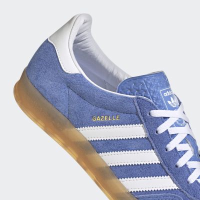 9. Tenisówki damskie adidas Gazelle Indoor W Blue Fusion buty zamszowe niebieskie (HQ8717)