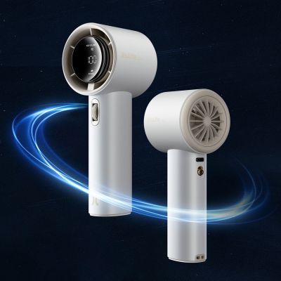 5. Mini dmuchawa Jisulife Handheld Fan Pro1 3600mAh FA53 (ABS) przenośny wiatraczek wentylator USB - biały