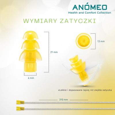 3. ZATYCZKI DO USZU ANOMEO - PROFESSIONAL
