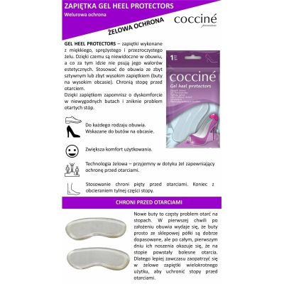14. Zapiętka żelowa Coccine DA0288