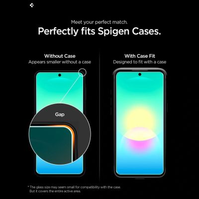 8. Szkło hartowane Spigen Glas.tR EZ Fit 2-Pack na Samsung Galaxy A27 5G