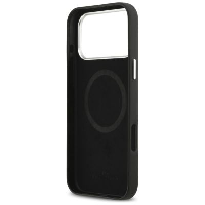 7. Etui BMW Sign Full Wrapped Metal MagSafe na iPhone 17 Pro Max - czarne