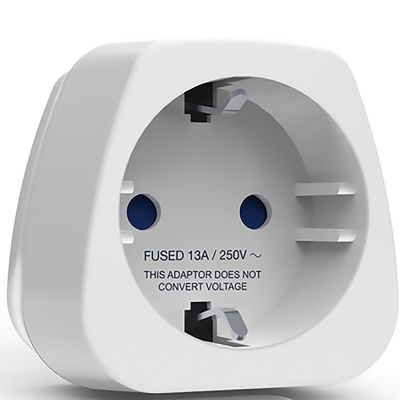 2. TRAVEL BLUE PRZEJŚCIÓWKA ADAPTER SHUCKO -> UK