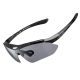 2. Okulary rowerowe Rockbros 10003 polaryzujące - czarne
