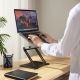 15. Podstawka pod laptopa, tablet Wozinsky WRS-CPY75DSB aluminiowa + Gratis! podstawka do smartfona - czarna