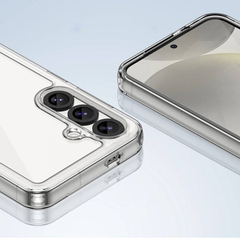 5. Etui Outer Space Case z żelową ramką na Realme 14 5G - przezroczyste