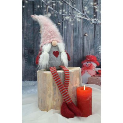 9. PANI SKRZAT Z PUCHATĄ CZAPĄ 45+36CM