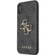 2. Etui Guess 4G Big Metal Logo na iPhone X / XS - szare