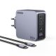 2. Ugreen Nexode Pro 160W GaN Charger with USB-C Cable Uniwersalne Czarny, Szary Prąd przemienny Szybkie ładowanie Wewnętrzna