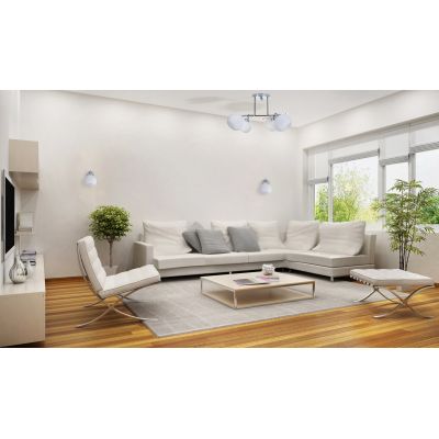 2. Żyrandol klasyczna lampa sufitowa wisząca Activejet IRMA Nikiel 5xE27 do salonu