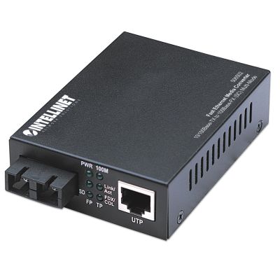 7. Media konwerter 100Base RJ45 na SC MM Duplex, 2km