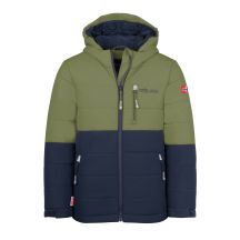Kurtka ocieplana dla dziewczynki/chłopca Trollkids Kids Hemsedal Snow Jacket XT zimowa zielona (513-335)