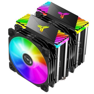 18. Chłodzenie procesora Jonsbo CR-2000GT z chłodnicą i wentylatorem 12 cm, kolor czarny, 1 szt.