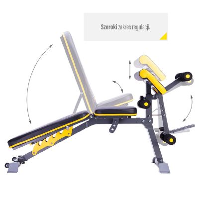 6. Ławka pod sztangę HMS LS3061