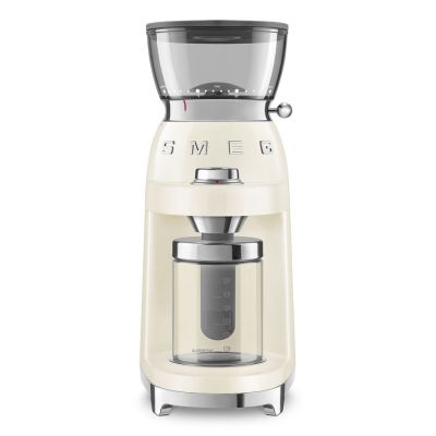 12. Smeg CGF03CREU młynek do kawy 150 W Kremowy