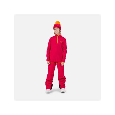 6. Bluza Rossignol Jr Strawpile Fleece Hz czerwony