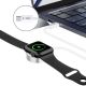 4. Ładowarka Tech-Protect UltraBoost indukcyjna magnetyczna ze złączem USB-C do Apple Watch 1.2m - biała