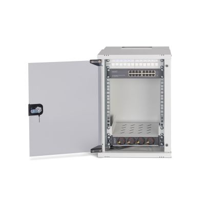 3. Digitus Zestaw sieciowy SOHO Pro, 254 mm (10") - 9U, 315 x 300 mm (szer. x gł.)