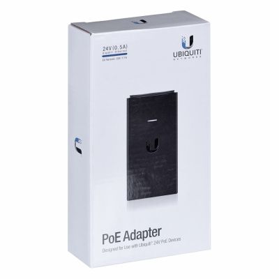 6. Injector PoE Ubiquiti POE-24-12W-G Passive 24V 12W