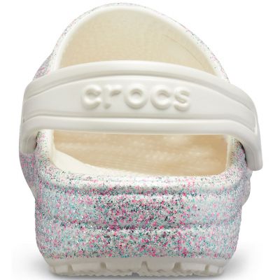 4. Klapki Crocs Classic Glitter Clog Jr 205441 159