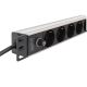 3. Digitus DN-95437 rozdzielacz zasilania PDU 9 x gniazdo sieciowe 1U Czarny, Srebrny