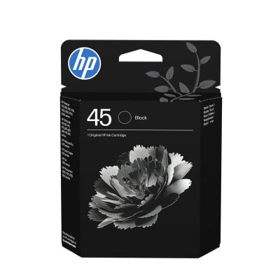 4. HP 45 1 szt. Oryginalny Czarny
