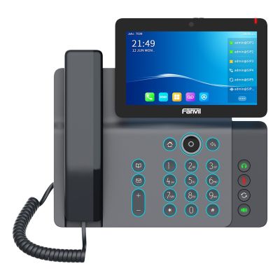Fanvil V67 telefon VoIP Czarny 20 linii LCD Wi-Fi