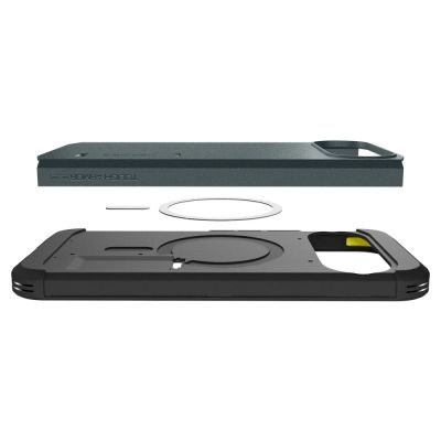 10. Etui Spigen Tough Armor Mag MagSafe na Google Pixel 10 Pro XL - zielone