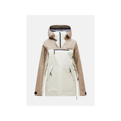5. Kurtka Peak Performance W Vertical Gore-Tex 3L An beżowy