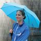 7. Parasol Euroschirm Swing Liteflex - ice blue