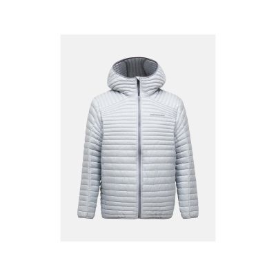 Kurtka męska PEAK PERFORMANCE M Monolight Insulated Hood Jacket kolor szary