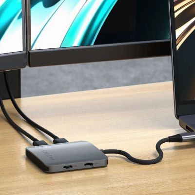 7. Satechi - Hub - z Power Delivery - 4 x USB-C 3.2 Gen 2 - Komputer stacjonarny