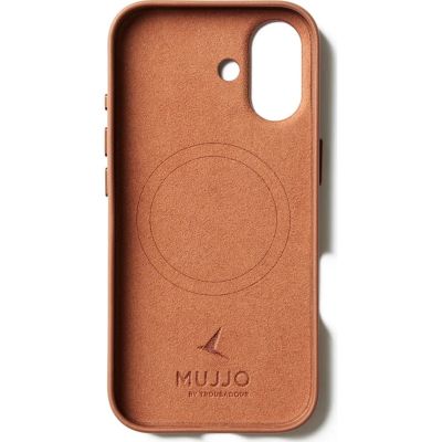 2. Etui skórzane do iPhone 17 Tan Mujjo