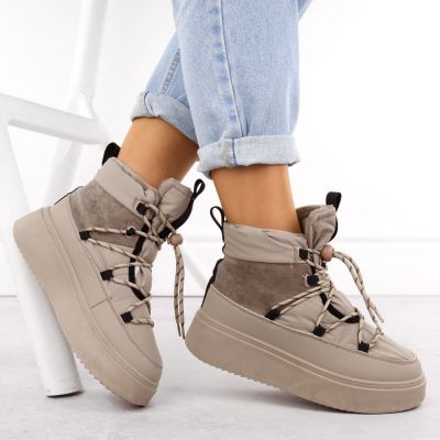 12. Śniegowce Potocki botki na pltformie W 72302 WOL280B