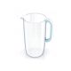 5. Dzbanek filtrujący Brita Glass+2 wkłady MaxtraPro PP (niebieski; 2,5l)