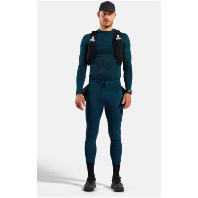 Legginsy męskie Odlo X-ALP CARGO WINTER Tights zielone