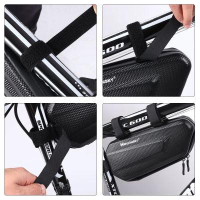 11. Wozinsky torba rowerowa na ramę roweru 1,5 l czarny (WBB10BK)