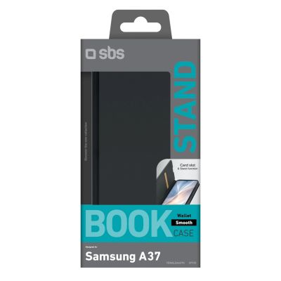 2. Etui SBS Wallet Smooth na Samsung Galaxy A37 z klapką - czarne