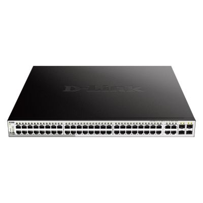 4. Switch D-Link DGS-1210-52MP - Zarządzany - L2 - Gigabit Ethernet (10/100/1000) - Pełny dupleks - Power over Ethernet (PoE)